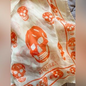 Alexander Mcqueen silk scarf